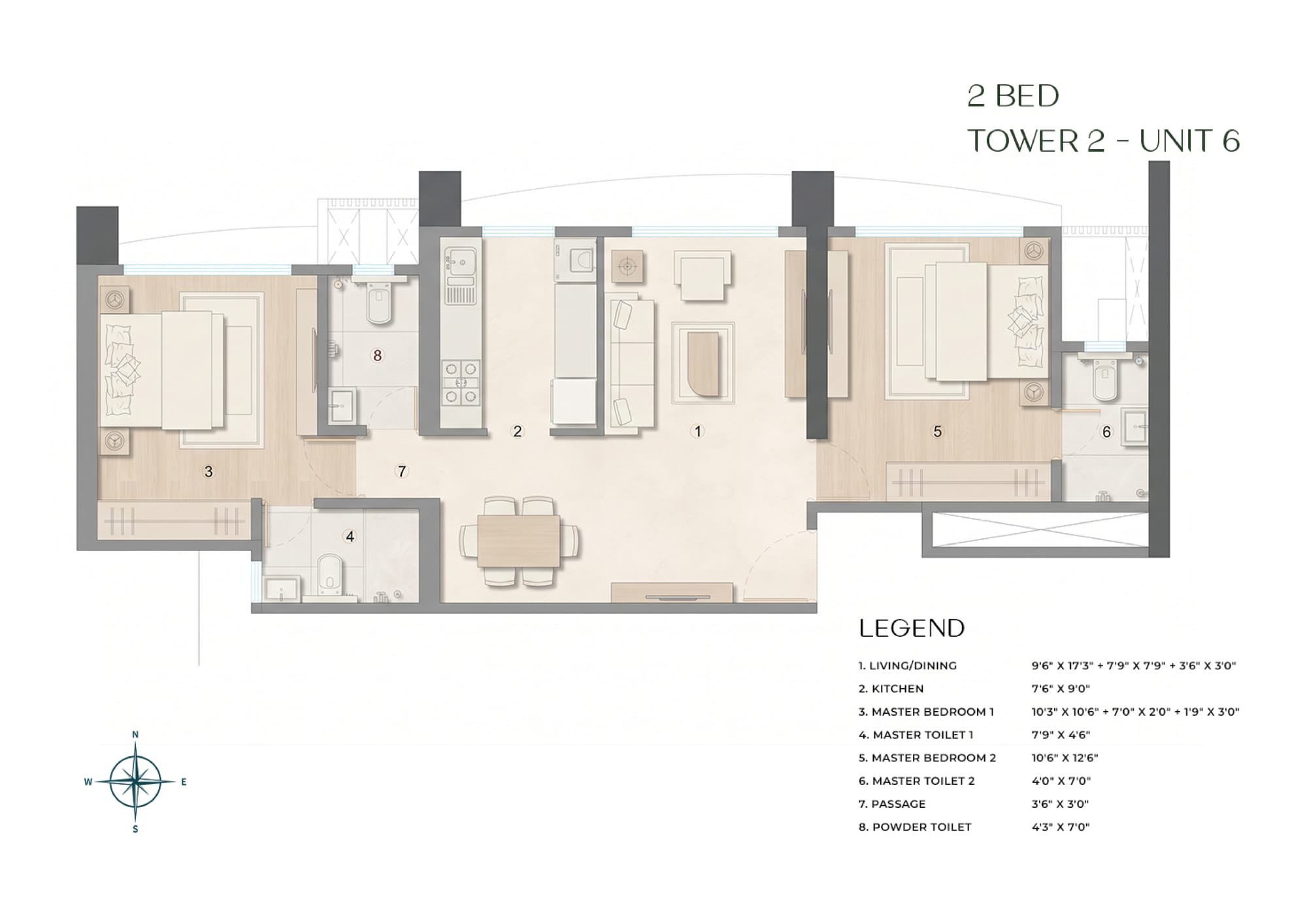 2BHK UNIT
