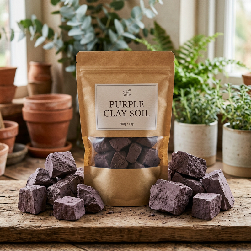 Purple Clay Soil - 500g