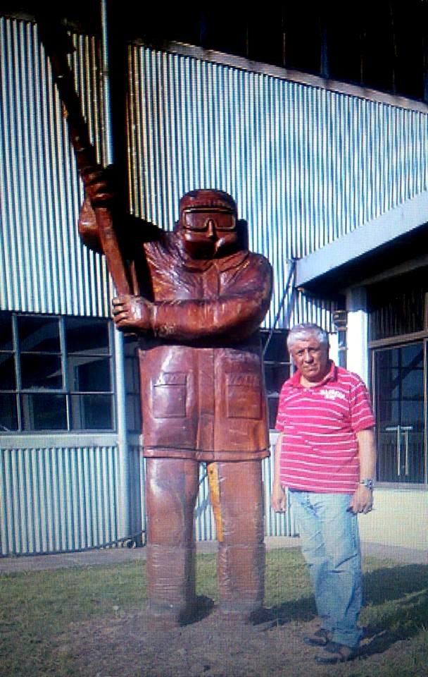 Monumento que será instalado en Marambio