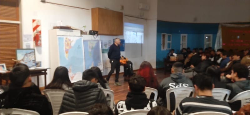 Disertación en Escuela Secundaria Nº 453 Alejandro Korn