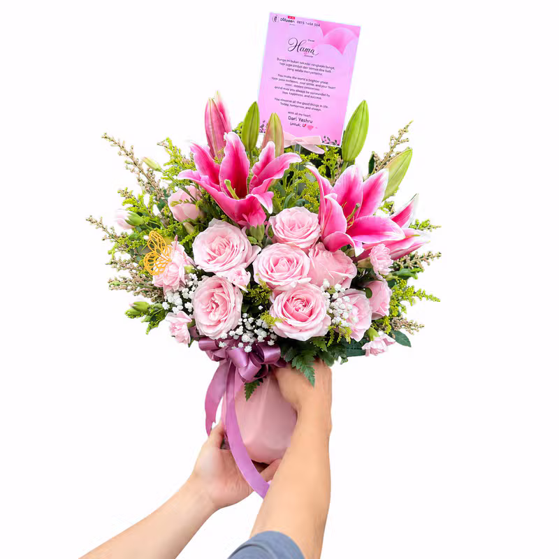 Buket wisuda pastel