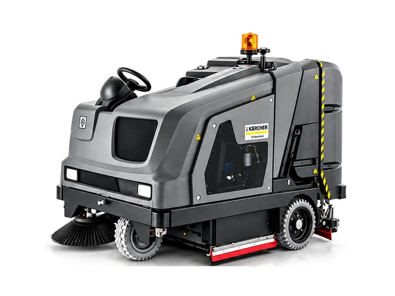Diesel Ride-On Sweeper & Scrubber