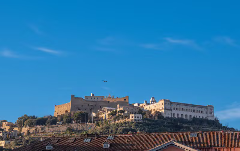 Vista panoramica del quartiere Vomero a Napoli