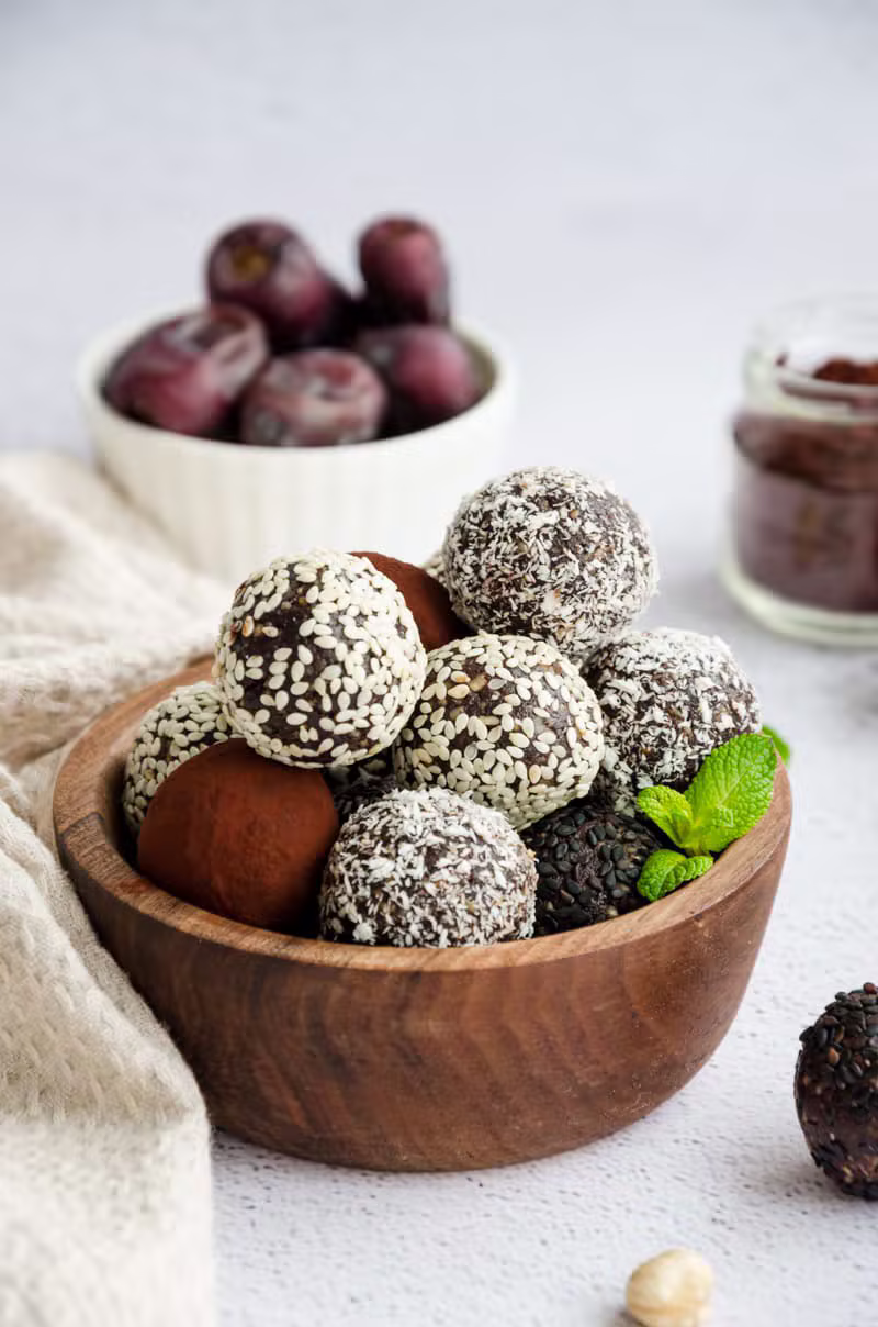 Cacao & Hazelnut Truffles