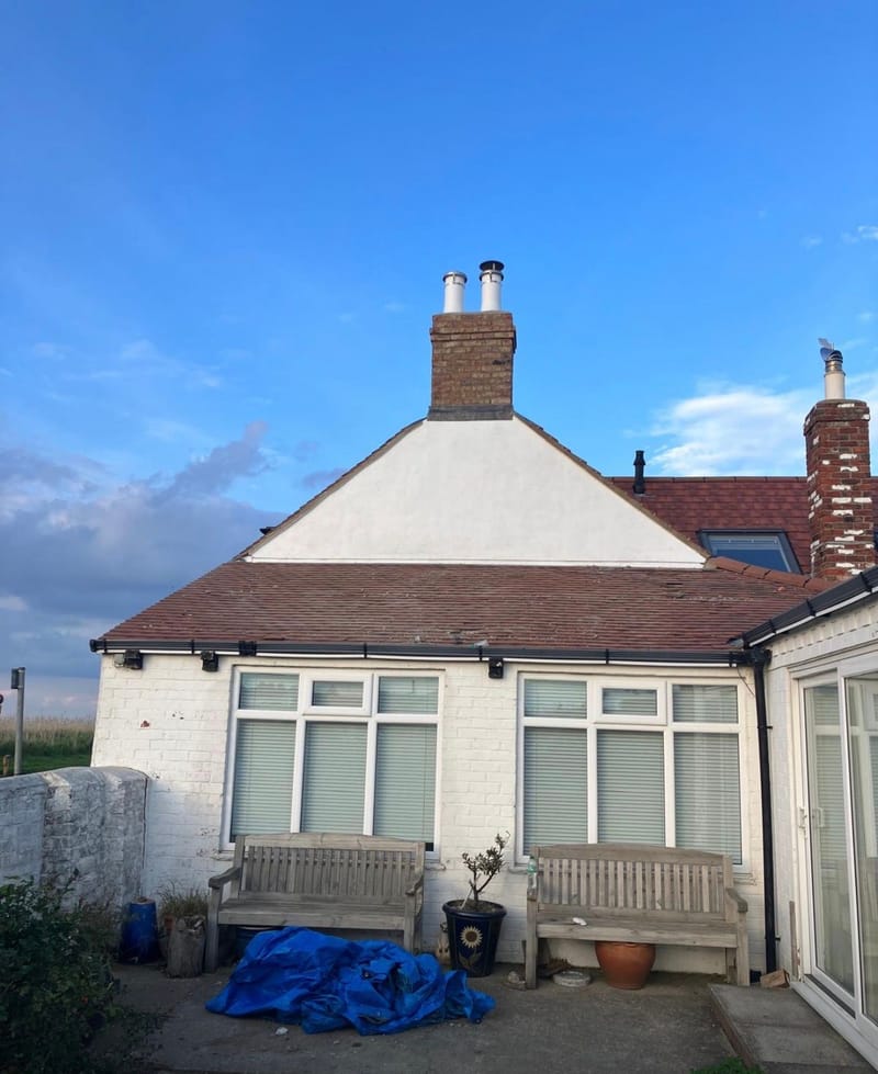 Restoring A Gable End and Chimney