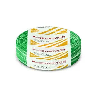 Fio Cabinho Flex. Megatron 10,0 Verde 100MT