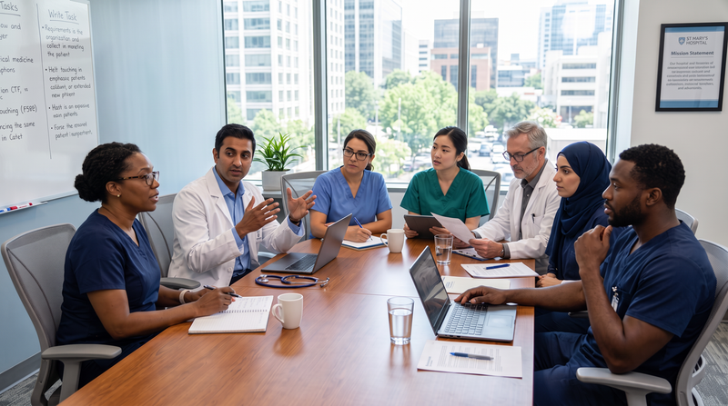 Gunther Care team during a training and planning meeting