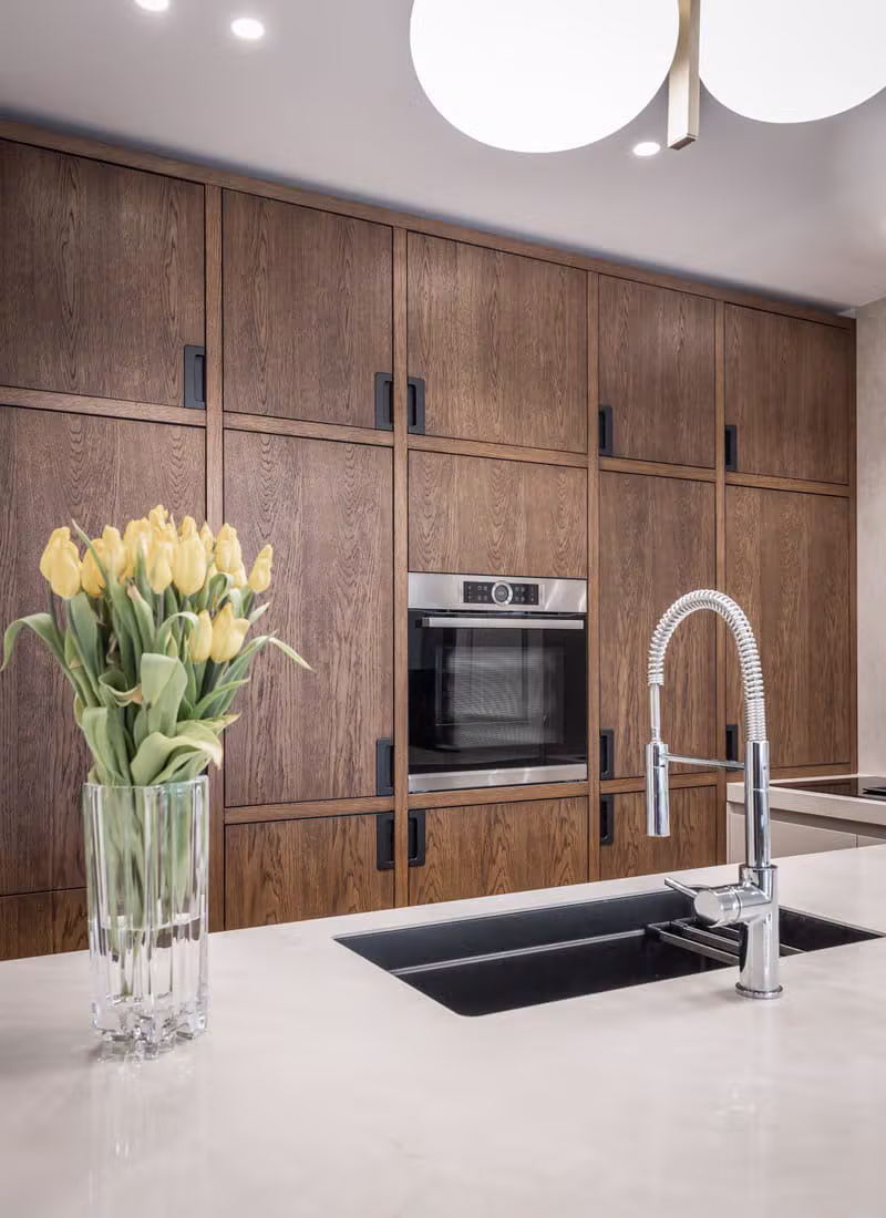 Bespoke wooden kitchen cabinetry by Dumakwizulu Group