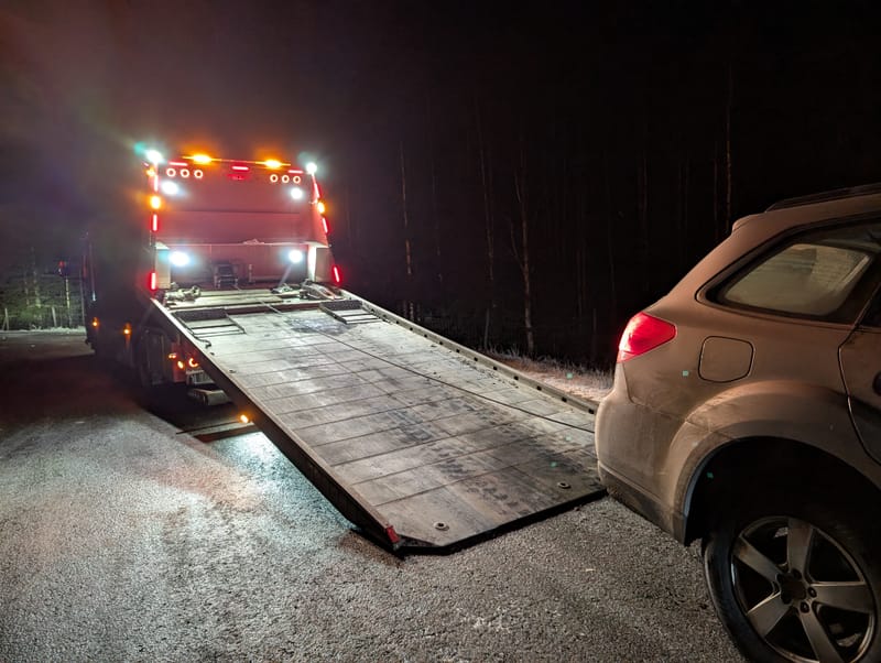 Towing service in Kamloops BC