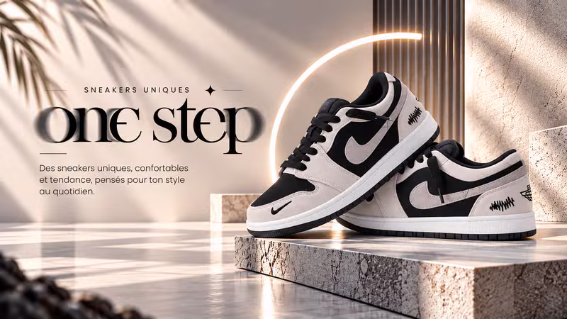 Collection de baskets ONE STEP — des chaussures uniques et confortables pour tous les jours