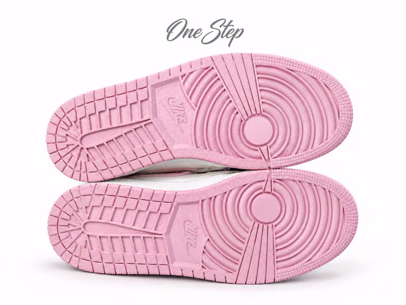 air jorden 1 low white pink view 8