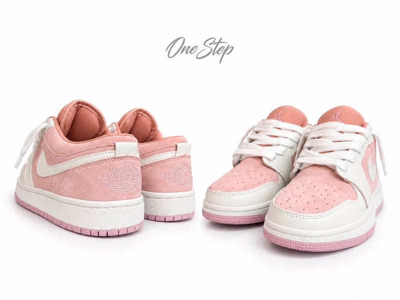 air jorden 1 low pink view 2