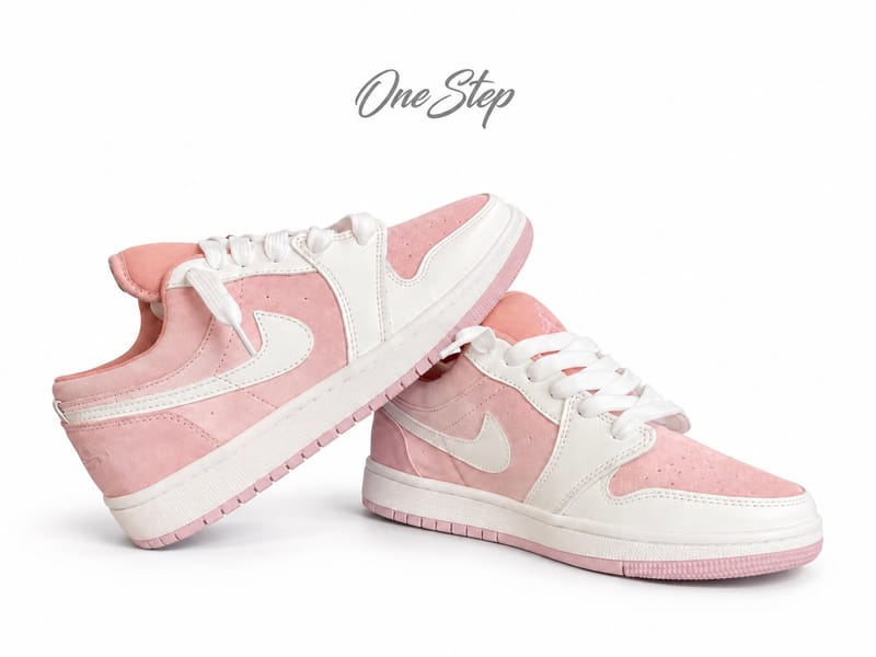 air jorden 1 low pink view 3