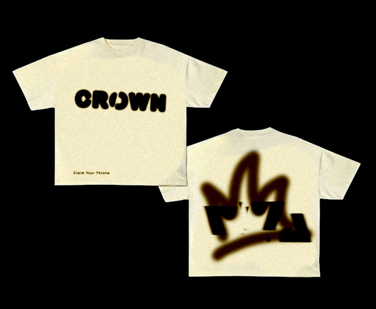Mock up on  White Shirt — Graphic Design on Shirt by Kevin