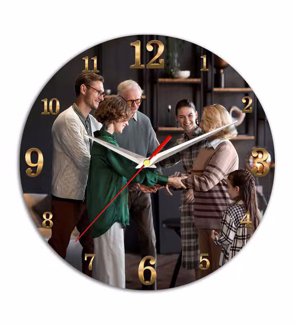 parttime klasik duvar saati logosu