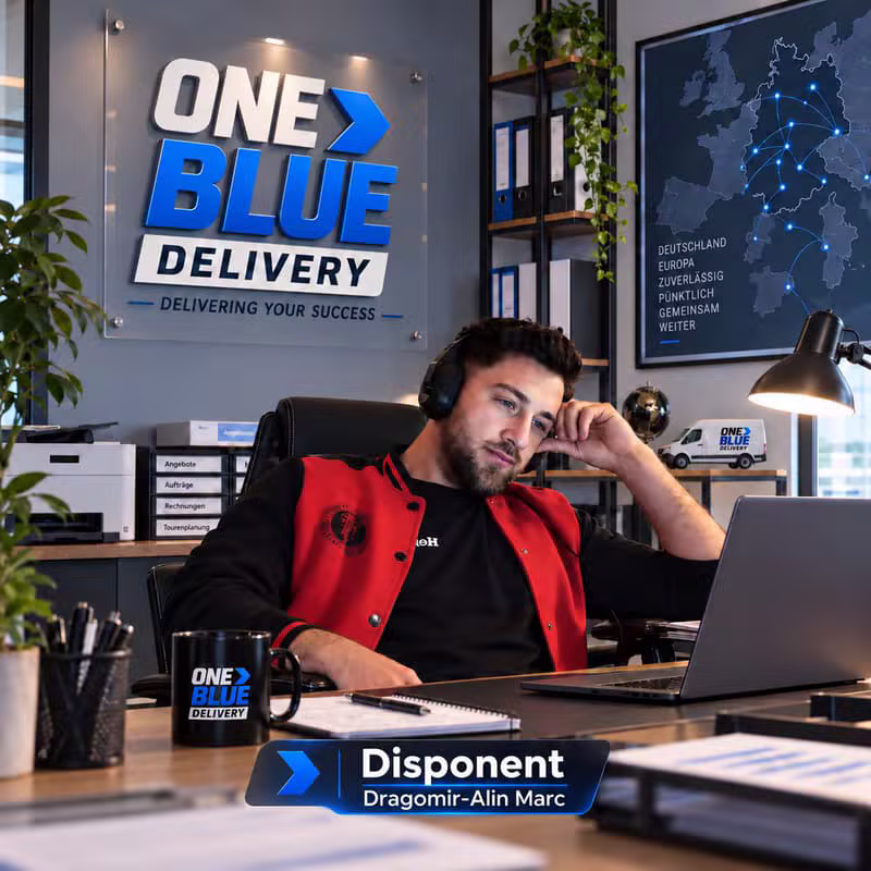 Dragomir-Alin Marc, Disponent bei ONE BLUE DELIVERY