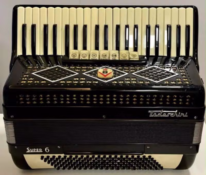 Acordeon Todeschini Super 6 120 Baixos