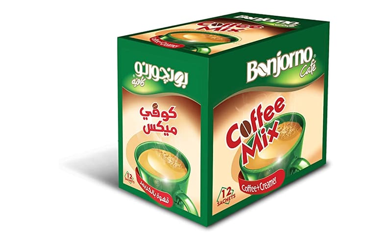 كوفي ميكس بونجورنو - 12 جرام - 12 كيس