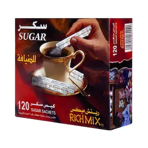 سكر بني ريتش ميكس - 120 كيس