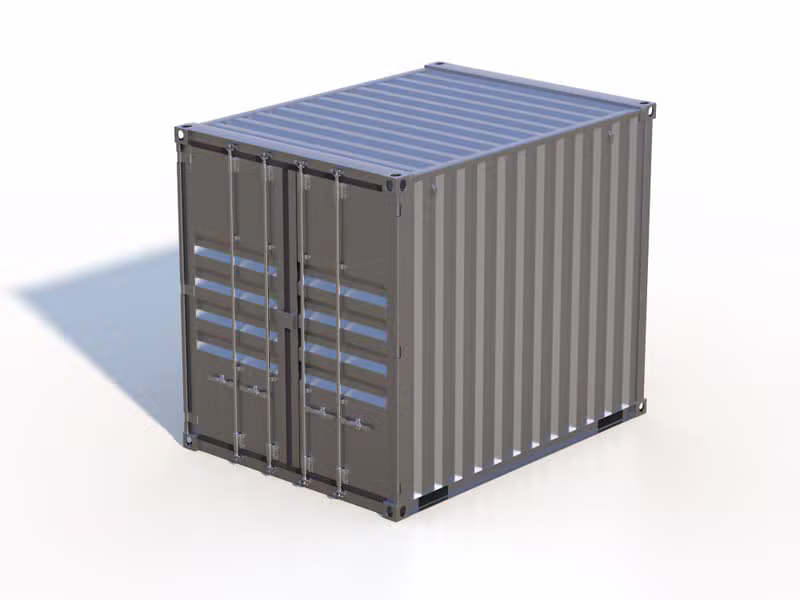 10ft Standard Shipping Container