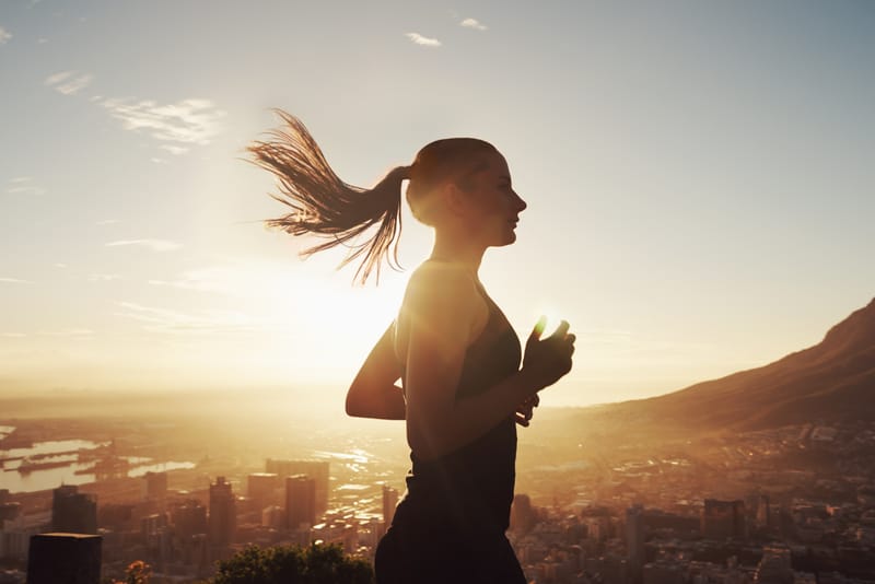 Lever de soleil paisible : équilibre de vie et sérénité