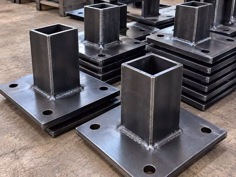 Sapatas de Ferro fabricados pela Vale Ferro