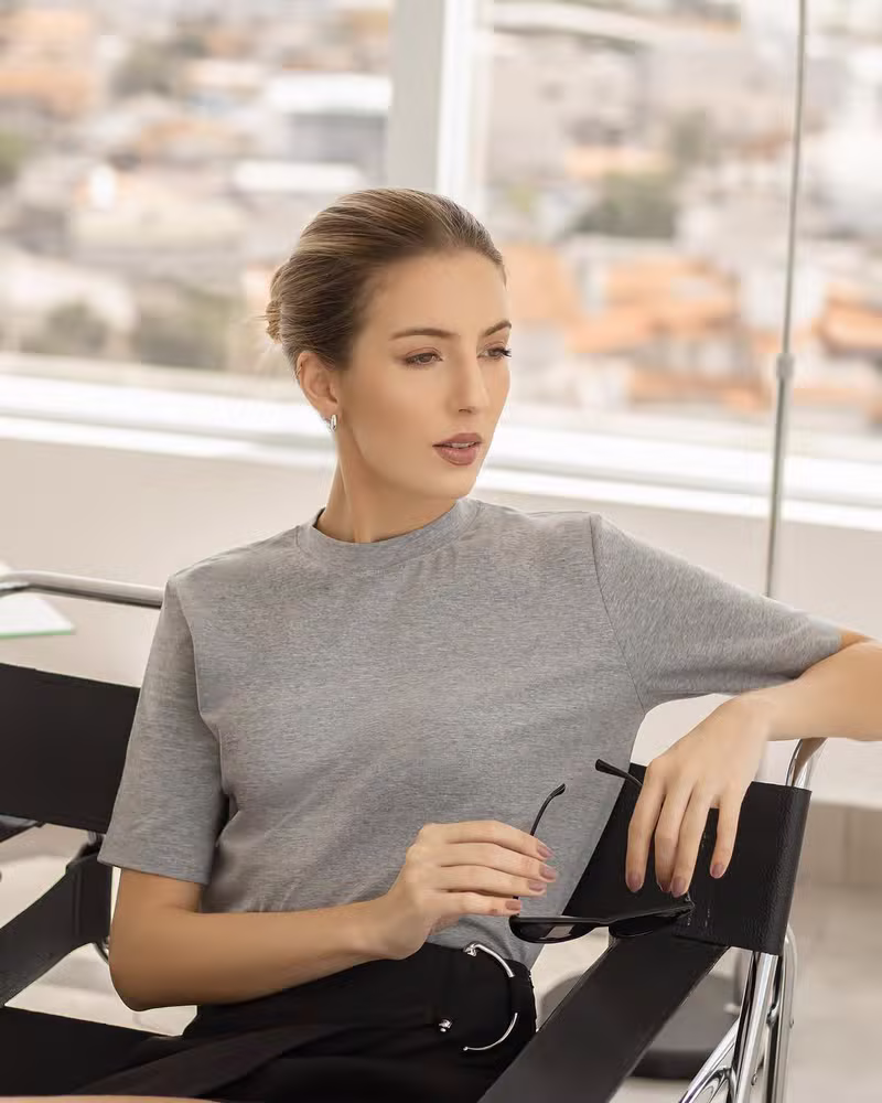 Portrait of fashion designer Renata Blake