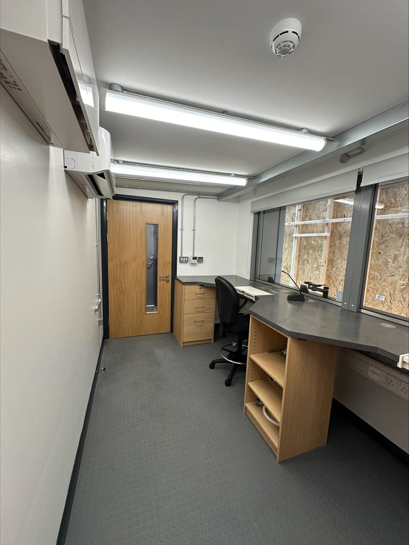 Newcastle Train Station Ticket office additional completed work photo