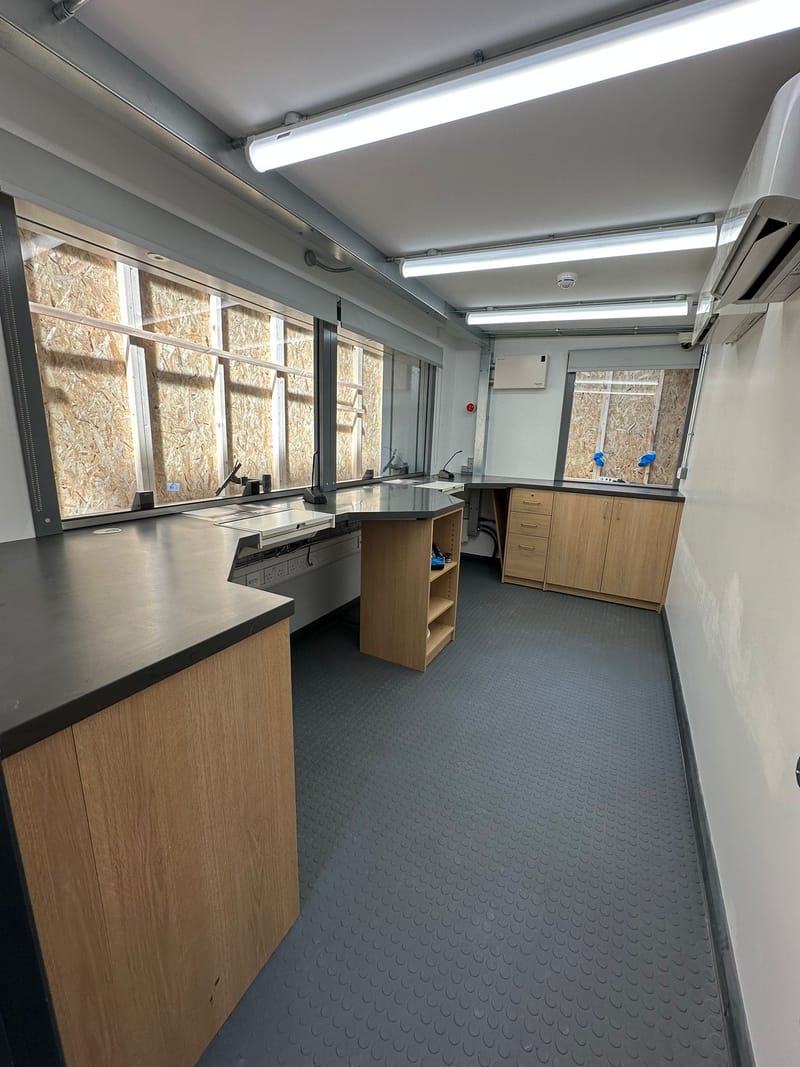 Newcastle Train Station Ticket office additional completed work photo