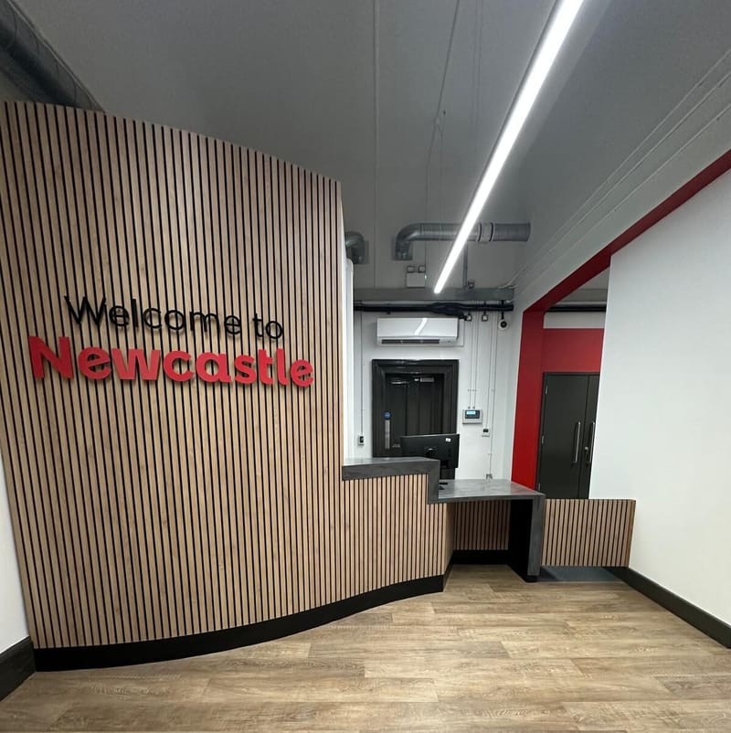 Newcastle Central Station  additional completed work photo