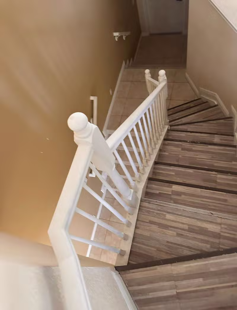 Before: Staircase Renovation in Port St. Lucie, FL prior to renovation
