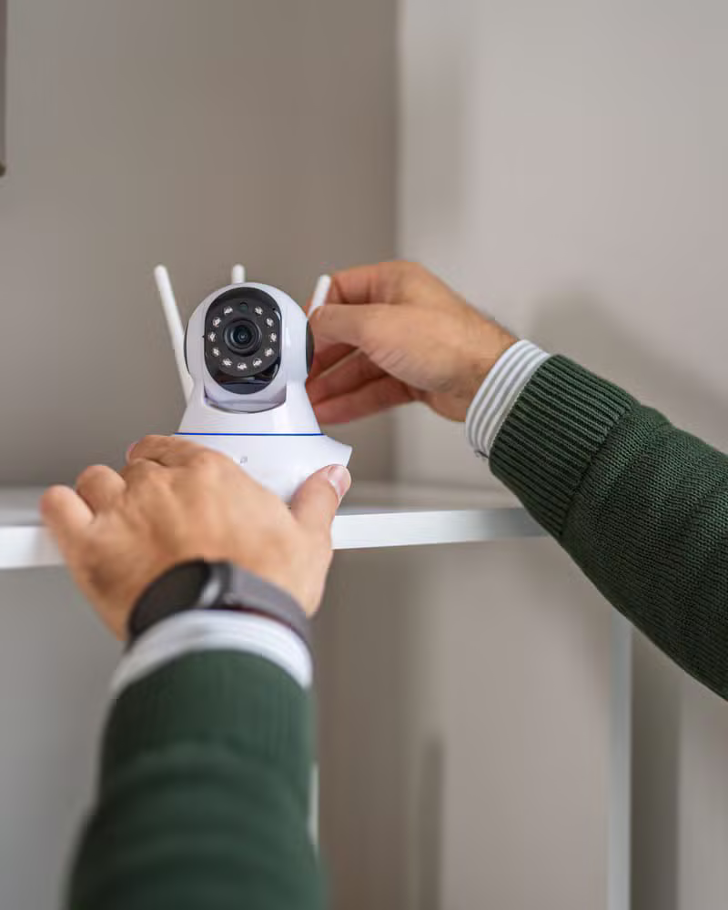 Sistema de cámaras de vigilancia instalado por AD Reparaciones
