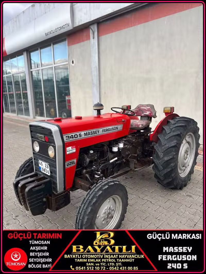 Massey Ferguson 240 S ikinci el traktör
