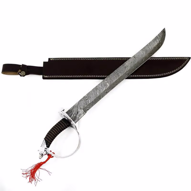 Damascus D-Guard Saber