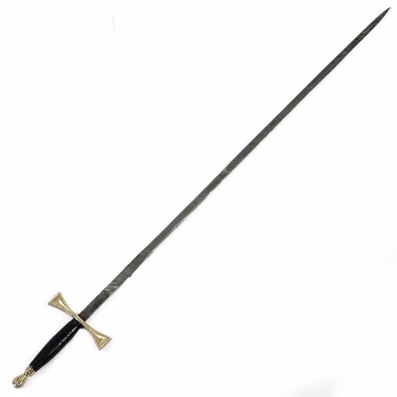 Gilded Crossguard Two-Handed Longsword