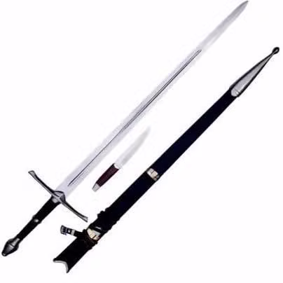 Classic Longsword & Scabbard Set