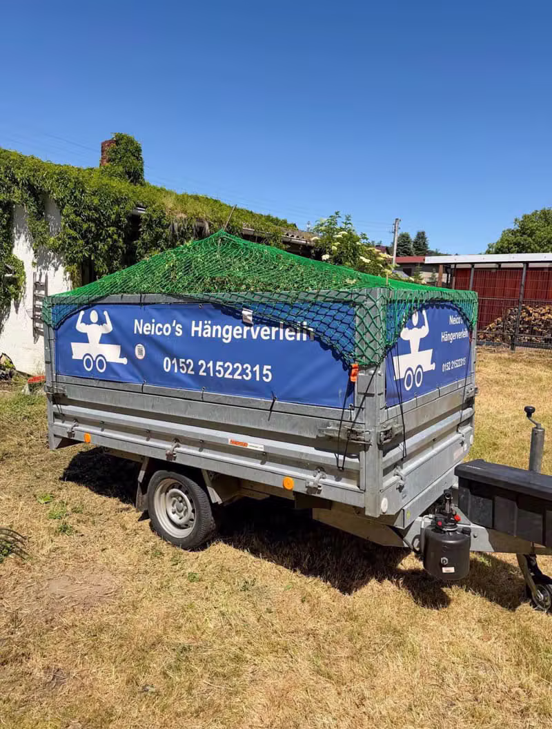 PKW Anhänger Kipper 
1300 kg zur Miete in Wurzen bei Leipzig