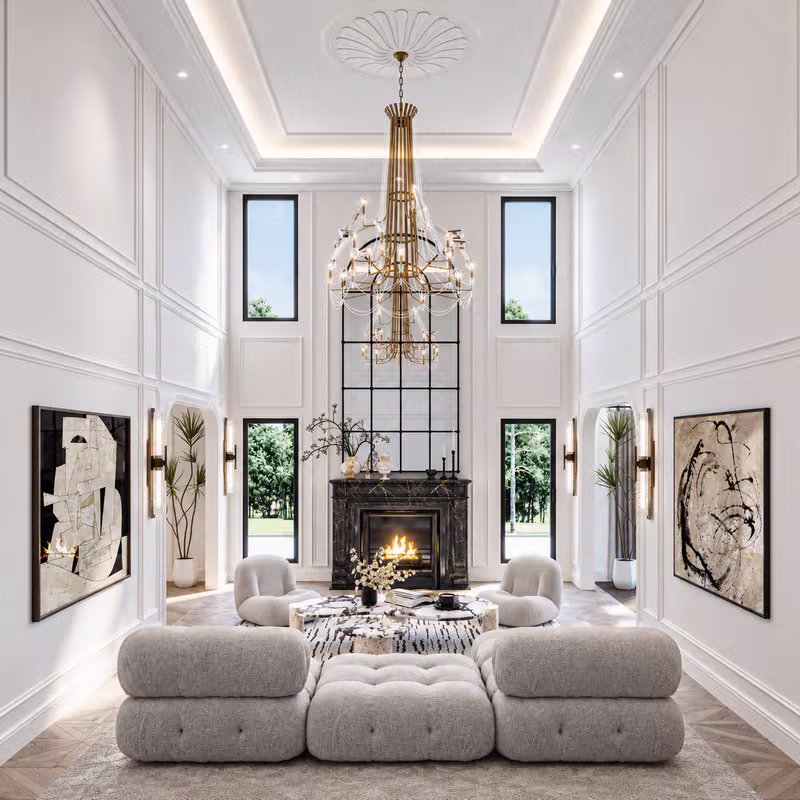 roslyn harbor residence interior design project by Ru Designs