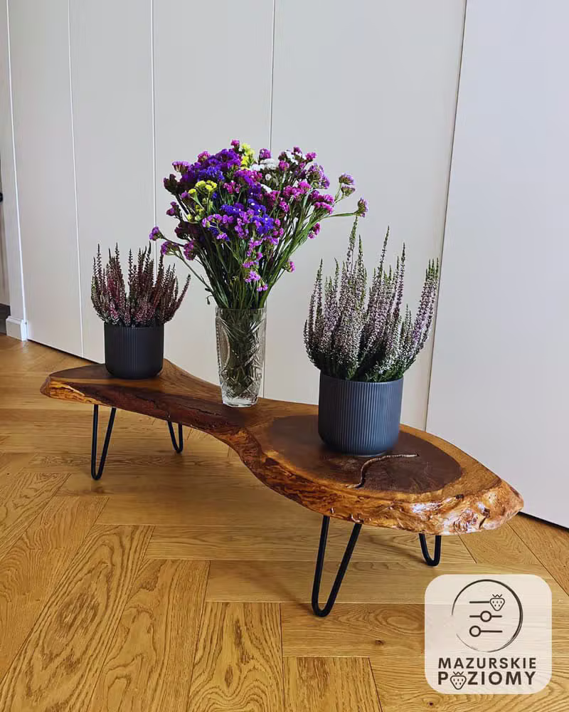 Ława do salonu — mebel z litego drewna