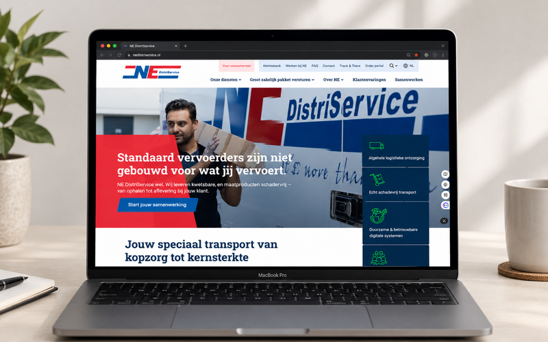 Ontwerp voor NE Distriservice
