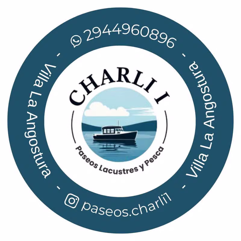 Logo de CHARLI 1, paseos lacustres y pesca deportiva en Villa La Angostura