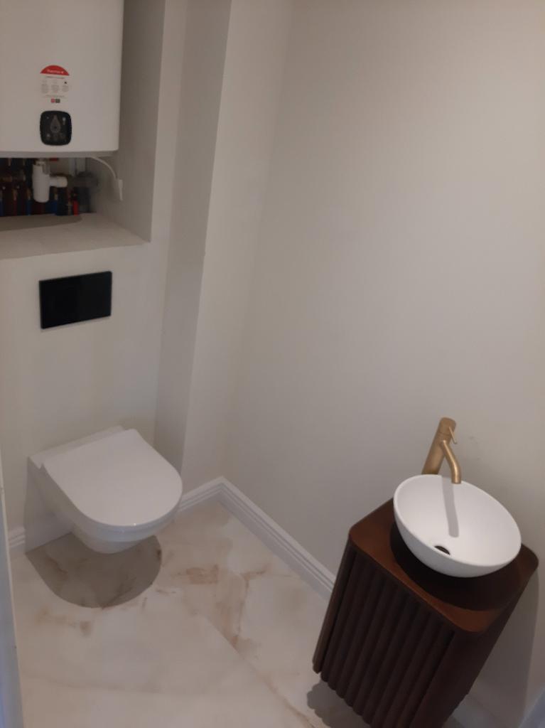 installation de toilette  