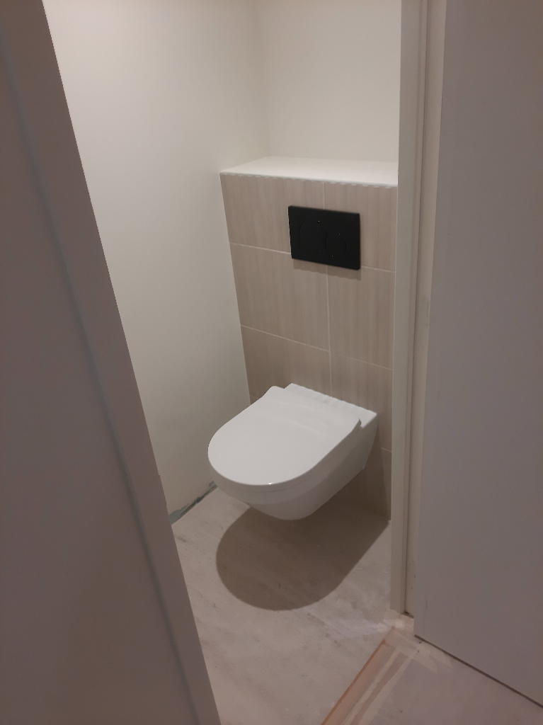 installation de toilette 
