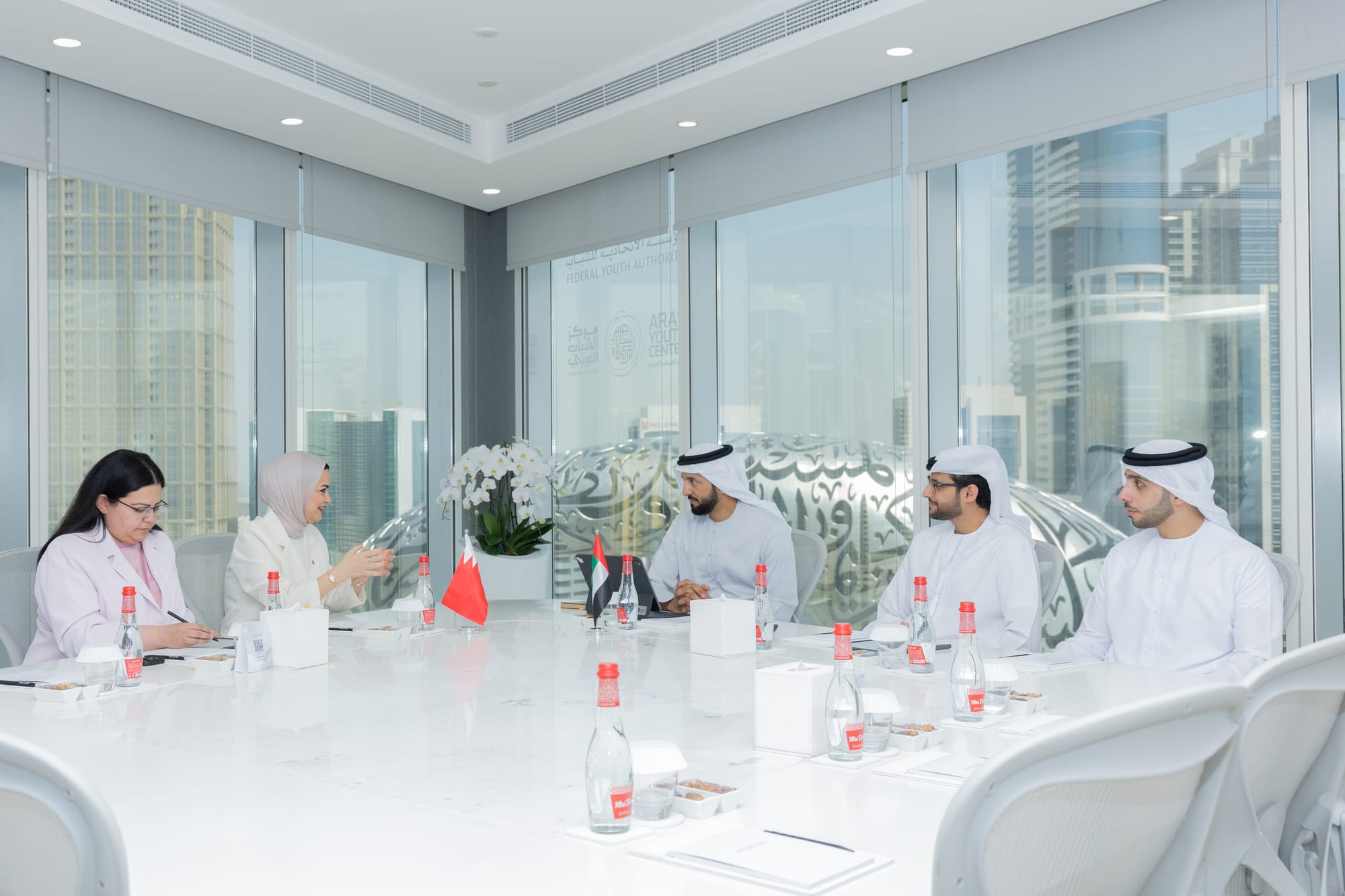 وزيرة شؤون الشباب تبحث مع وزير دولة للشباب بدولة الإمارات العربية المتحدة التعاون في المجال الشبابي