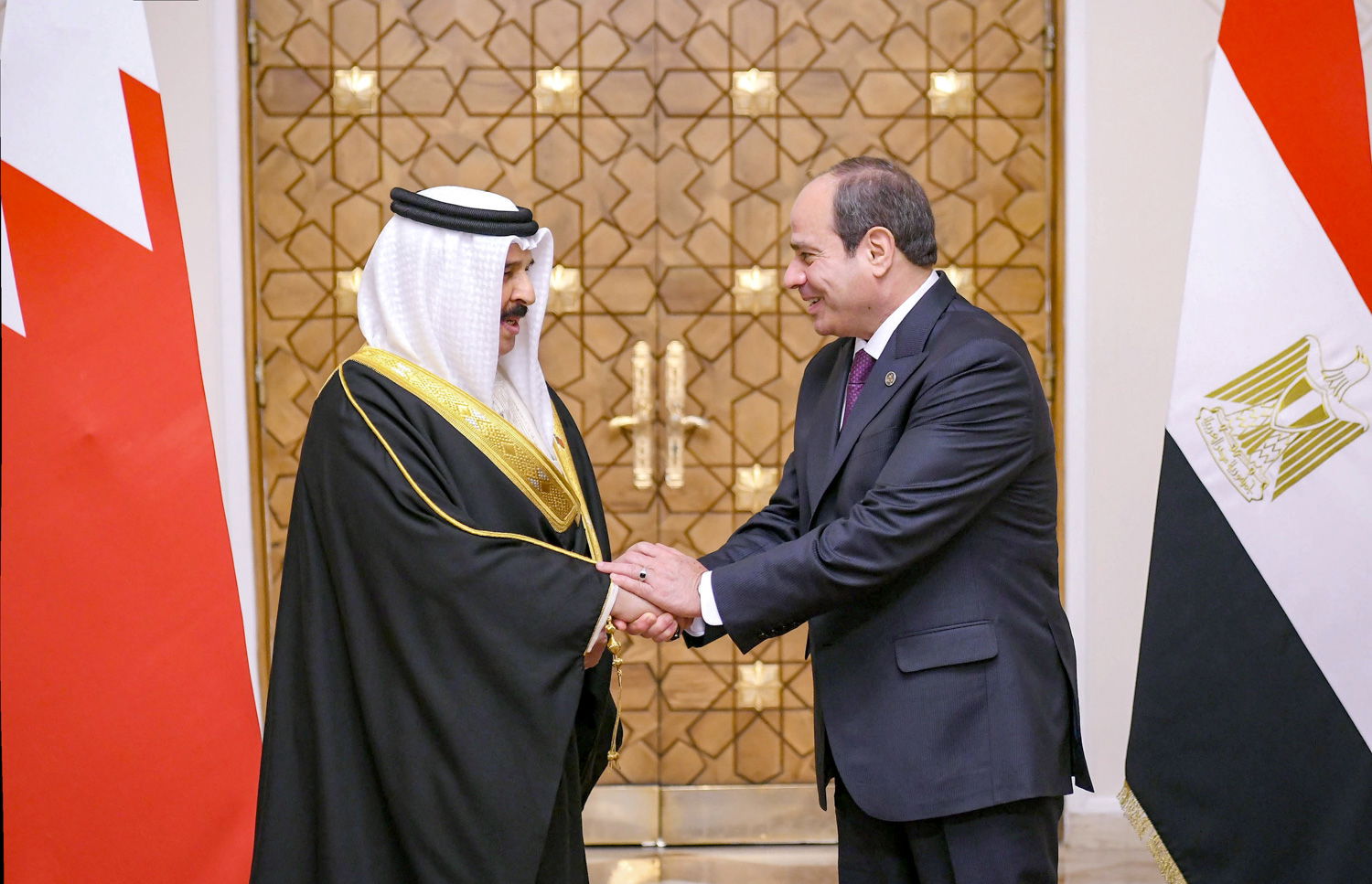 بمناسبة زيارة صاحب السمو الملكي ولي العهد رئيس مجلس الوزراء إلى جمهورية مصر العربية الشقيقة ..