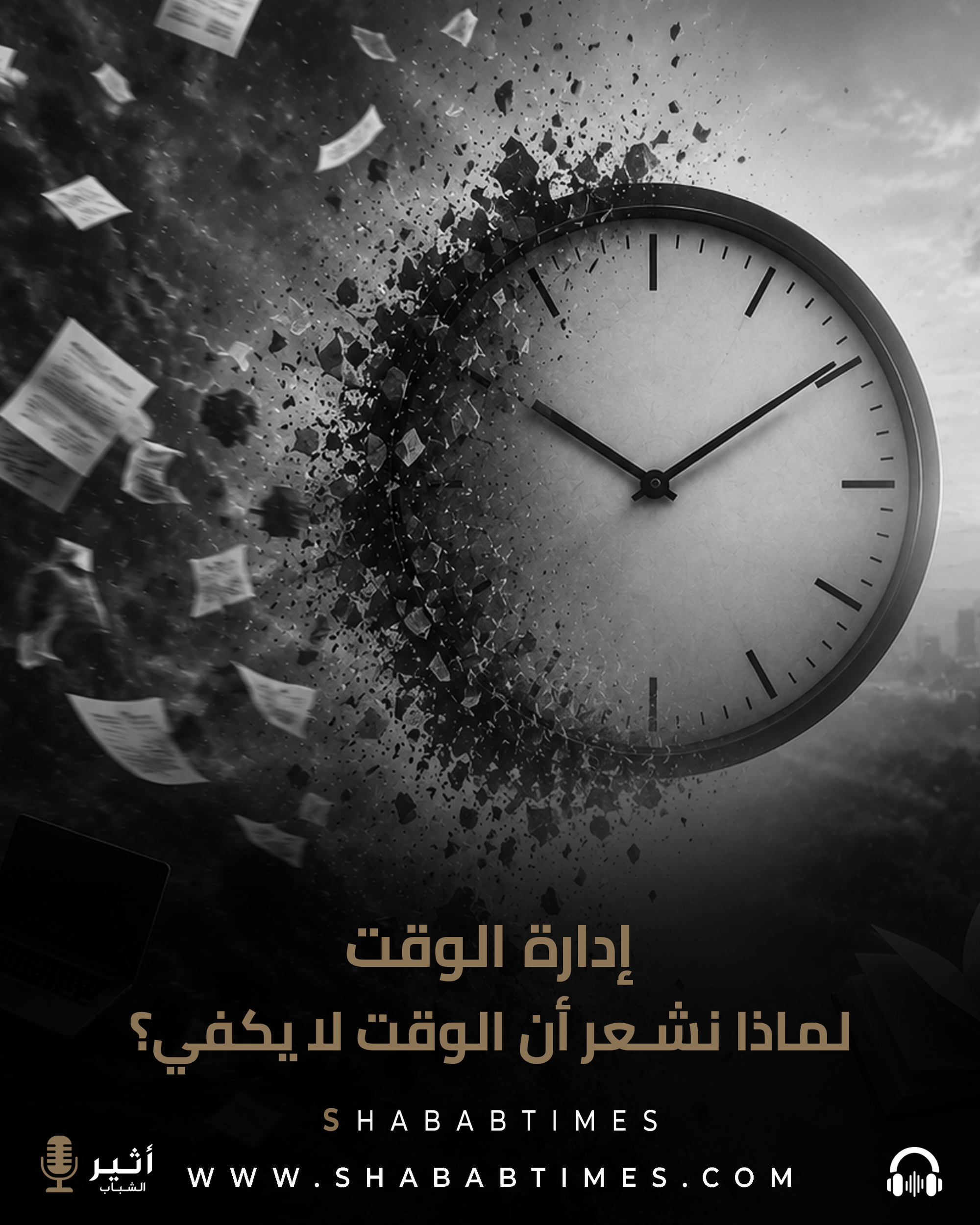 إدارة الوقت... لماذا نشعر أن الوقت لا يكفي؟