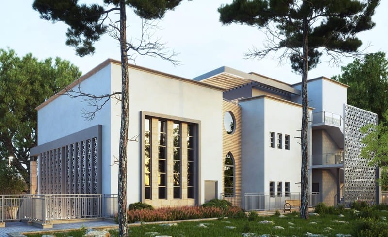 קונסטרוקציה לבית כנסת - נווה פרדסים - פרדס חנה