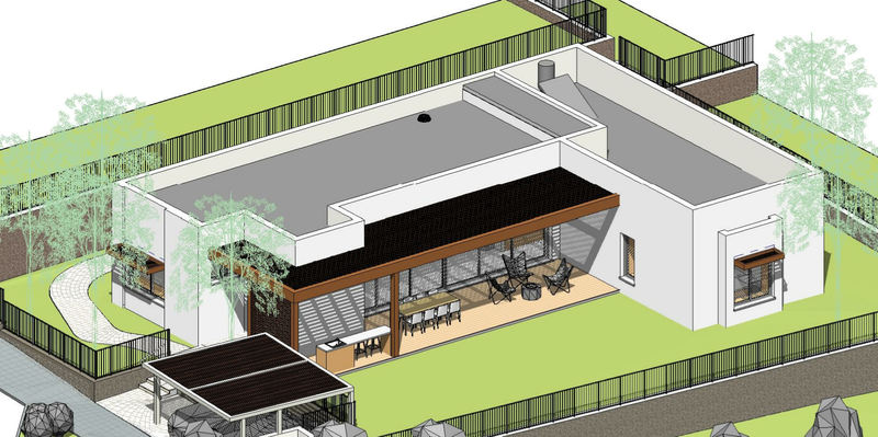 קונסטרוקציה ל-2 יח"ד במי עמי