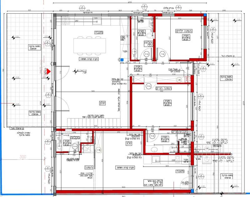 קונסטרוקציה למבנה מגורים בעין החורש