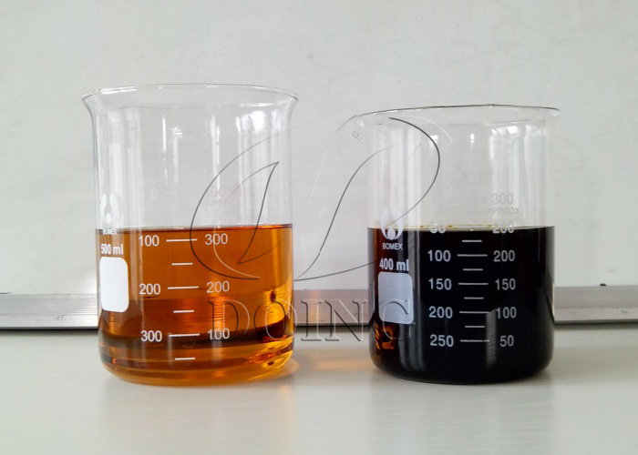 Waste pyrolysis oil
